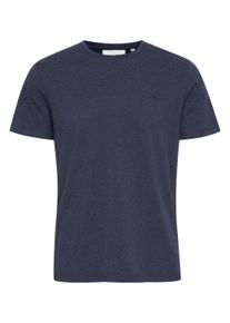 T-Shirt Casual Friday "T-Shirt CFThor", Herren, Gr. XXL, blau (navy blazer melange), Obermaterial: 100% Baumwolle CO., regular fit normal, Rundhals, Shirts T-Shirt