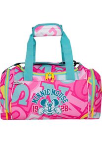 Sporttasche McNeill "Neu, Disney, Minnie Mouse", M&auml;dchen, Gr. B/H/T: 37cm x 25cm x 20cm, pink (minnie mouse), Polyester, Taschen Sporttasche, f&uuml;r Schule, Sport und Freizeit
