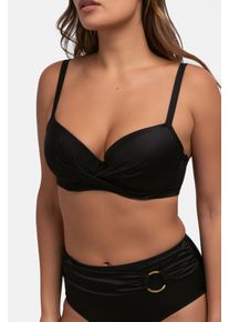 Triangel-Bikini-Top Dorina "Azores", Damen, Gr. 85, Cup D, schwarz, Microfaser, Obermaterial: 71% Polyester, 16% Elasthan, 13% Polyamid, unifarben, Bikini-Oberteile Triangel-Bikini-Top, Vorgeformte Cups