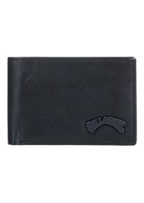 Brieftasche Billabong "Arch Leather", Herren, schwarz, Leder, Kleinlederwaren Brieftasche