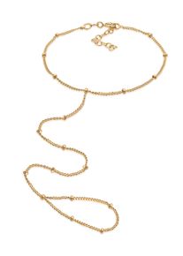 Schmuckset Elli "Armband Elli Armband Handkette Kugelelemente 925 Sterling Silber" Gr. 16, gold, Schmuck_Sets, Damen, 16, Schmuckset