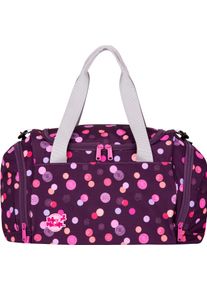 Sporttasche McNeill "Ruby", M&auml;dchen, Gr. B/H/T: 45cm x 27cm x 26cm, rot (ruby), Polyester, Taschen Sporttasche, f&uuml;r Schule, Sport und Freizeit