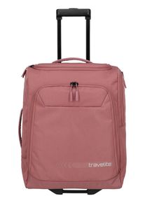 Weichgep&auml;ck-Trolley Travelite "KICK OFF, verschiedene Gr&ouml;&szlig;en und Farben", Damen, Gr. B/H/T: 40cm x 55cm x 20cm 44 l, rosa, Polyester, unifarben, Koffer Weichgep&auml;ck-Trolley, Reisetasche Reisegep&auml;ck Reisekoffer Trolley Freizeittasche