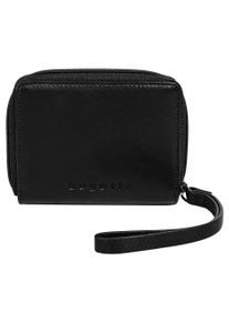 Geldb&ouml;rse Bugatti "BLACK MAGIC", Damen, schwarz, Leder, leicht gl&auml;nzend, unifarben, Kleinlederwaren Geldb&ouml;rse, echt Leder