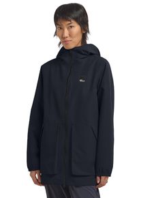 Funktionsparka Jack Wolfskin "TERRAVIEW 2L PARKA W", Damen, Gr. M (38/40), blau (schwarz, navy), Obermaterial: 100% POLYESTER. Futter: 100% POLYESTER, Jacken Funktionsparka
