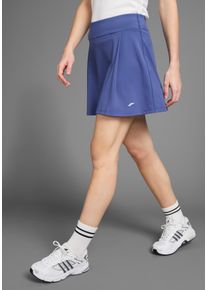 Tennisrock FAYN SPORTS, Damen, Gr. 36, blau (navy), Jersey, Obermaterial: 77% Polyester, 23% Elasthan, mini, R&ouml;cke Tennisrock, mit Innenshorts