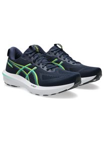 Laufschuh asics "GT-1000 14", Herren, Gr. 43,5, midnight, cacti, Synthetik, Schuhe Laufschuh, f&uuml;r mehr Stabilit&auml;t