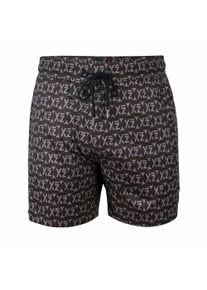 Badeshorts YEAZ "Badeshorts SEASHEY", Herren, Gr. XL, US, schwarz, Obermaterial: 97% Polyester PES. 3% Elasthan EL., Badehosen Badeshorts