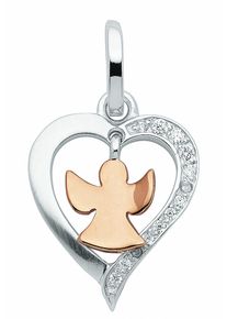 Adelia&acute;s Kettenanh&auml;nger ADELIA&acute;S "925 Silber Anh&auml;nger mit Zirkonia", silber, Schmuckanh&auml;nger, Damen, mit Zirkonia, Silber 925 (Sterlingsilber), Kettenanh&auml;nger