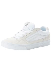 Sneaker Vans "Caldrone", Damen, Gr. 36,5, wei&szlig; (suede, mesh wei&szlig;), Leder, Synthetik, Textil, Schuhe Sneaker