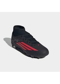 Fu&szlig;ballschuh adidas Performance "F50 CLUB MID FIRM GROUND/MULTI GROUND KIDS", Kinder, Gr. 30, core schwarz, lucid rot, core schwarz, Synthetik, Textil, Schuhe Fu&szlig;ballschuh, f&uuml;r viele verschiedene B&ouml;den geeignet, f&uuml;r Kinder & Jugendliche