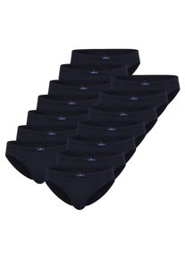 Slip Tom Tailor "Slip 14er Pack", Herren, Gr. XXL, blau, Obermaterial: 95% Baumwolle CO. 5% Elasthan EL., Unterhosen Slip