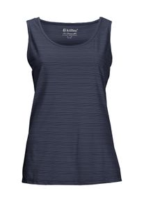 Funktionstop Killtec "KOS 41 WMN TP", Damen, Gr. 50, blau (nachtblau), Obermaterial: 93% Polyester, 7% Elasthan, Tops Funktionstop, Schnelltrocknendes Funktionstop, dezent gestreift