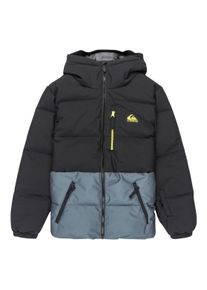 Snowboardjacke Quiksilver "Highland", Jungen, Gr. 16, schwarz, Obermaterial: 100% Microfaser;, Jacken Snowboardjacke