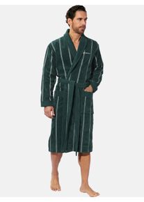 Hausanzug Babista "Bademantel ARMANDI", Herren, Gr. L, gr&uuml;n (dunkelgr&uuml;n), Obermaterial: 100% Baumwolle CO., Homewear-Sets Hausanzug