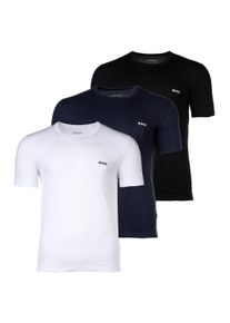 T-Shirt BOSS "T-Shirt T-Shirt RN 3P Classic 3er Pack", Herren, Gr. XL, bunt (schwarz, blau, wei&szlig;), Obermaterial: 100% Baumwolle CO., Shirts T-Shirt