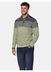Troyer Babista "Pullover BELAN", Herren, Gr. M, gr&uuml;n (gr&uuml;n melange), Obermaterial: 100% Baumwolle CO., Pullover Troyer