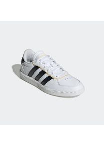 Sneaker adidas Sportswear "BREAKNET SLEEK KIDS", Damen, Gr. 36, orange (cloud wei&szlig;, core schwarz, orange tint), Synthetik, Schuhe Sneaker, f&uuml;r Kinder & Jugendliche