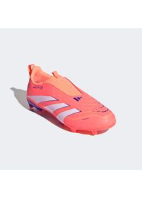 Fu&szlig;ballschuh adidas Performance "PREDATOR LEAGUE LACELESS KIDS FG/MG", Kinder, Gr. 36, signal coral, cloud wei&szlig;, beam orange, Synthetik, Textil, Schuhe Fu&szlig;ballschuh, geeignet f&uuml;r Rasen- und Kunstrasenpl&auml;tze, f&uuml;r Kinder & Jugendliche