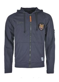 Kapuzensweatshirt Top Gun "Hoodie TG20213018", Herren, Gr. XL, blau (navy), Obermaterial: 100% Baumwolle CO., Pullover Kapuzensweatshirt