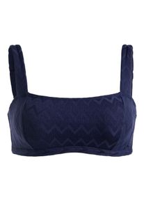 Triangel-Bikini-Top Roxy "Current Coolness", Damen, Gr. XS, Cup B, blau (naval academy), Obermaterial:91% Nylon, 9% Elasthan;, Bikini-Oberteile Triangel-Bikini-Top