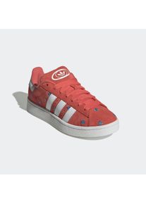 Sneaker adidas originals "CAMPUS 00S", Damen, Gr. 38,5, rot (prelsc, ftwwht, lightblau), Leder, Synthetik, Schuhe Sneaker