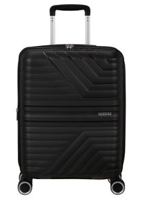 Hartschalen-Trolley American Tourister "FLYTWIST, verschiedene Gr&ouml;&szlig;en und Farben", Herren, Gr. B/H/T: 40cm x 55cm x 20cm 36 l, schwarz (shadow schwarz), Polypropylen, Koffer Hartschalen-Trolley, Hartschalen-Koffer personalisierbar Volumenerweiterung