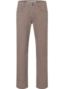 Stoffhose MAC "Arne", Herren, Gr. 32, L&auml;nge 30, ginger braun, Web, Obermaterial: 97% Baumwolle, 3% Elasthan, unifarben, regular fit kn&ouml;chellang, Hosen Stoffhose, im Five-Pocket Style
