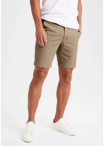 H.I.S. Chinoshorts H.I.S "regular-fit", Herren, Gr. 32, N-Gr, beige, Web, Obermaterial: 98% Baumwolle, 2% Elasthan, unifarben, regular fit kurz, Hosen Chinoshorts, Shorts aus elastischer Baumwoll-Qualit&auml;t, Topseller