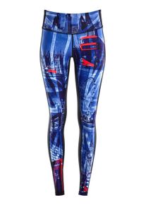 Leggings WINSHAPE "AEL110-London", Damen, Gr. XXL, Normalgr&ouml;&szlig;en, bunt (london), 80% Polyester, 20% Elasthan, Hosen Leggings, mit leichtem Kompressionseffekt