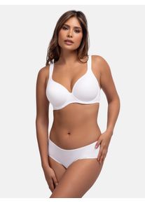 B&uuml;gel-BH Dorina "Rachel", Damen, Gr. 100, Cup B, wei&szlig;, Obermaterial: 72% Polyamid, 28% Elasthan, unifarben, BHs B&uuml;gel-BH, mit Schale, nahtlos vorgeformte Cups, gepolsterte Tr&auml;ger