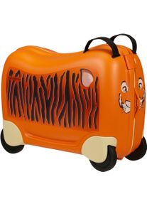 Kinderkoffer Samsonite "Dream2Go Ride-on Trolley, Tiger", M&auml;dchen, Gr. B/H/T: 52cm x 38cm x 21cm 30 l, orange (tiger t.), Polypropylen, festlich, Koffer Kinderkoffer, Kinder Reisegep&auml;ck Handgep&auml;ck-Koffer zum sitzen und ziehen