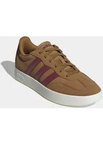 Sneaker Adidas SPORTSWEAR "BARREDA", Herren, Gr. 40, bronze strata, shadow rot, sanftes wei&szlig;, Leder, Synthetik, Schuhe Sneaker, inspiriert vom Design des Adidas handball spezial, Topseller