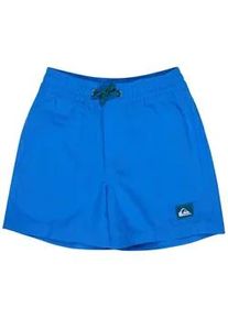 Badeshorts Quiksilver "Everyday Solid 12", Kinder, Gr. 2(84-92cm), Normalgr&ouml;&szlig;en, blau (nebulas blau), Obermaterial: 100% Microfaser;, Badehosen Badeshorts