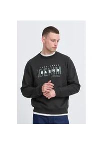 Sweatshirt Blend "BHIB sweatshirt", Herren, Gr. M, schwarz, Sweatware, Obermaterial: 55% Polyester, 45% Baumwolle, bedruckt, regular fit normal, Rundhals, Rippb&uuml;ndchen, Sweatshirts Sweatshirt