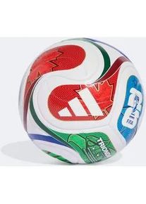 Fu&szlig;ball Adidas PERFORMANCE "FIFA -WELTMEISTERSCHAFT 26TM TRIONDA LEAGUE JUNIOR 290" Gr. 5, wei&szlig;, royal blau, solar blau, power rot, B&auml;lle, Kinder, 5, 0,4 g, Thermoplastisches Polyurethan (TPU), WM, B:22,3cm H:17,3cm T:22cm