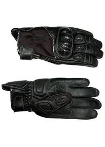 Roleff Racewear Motorradhandschuhe ROLEFF "RO 60" Gr. M, schwarz, Handschuhe, M, Obermaterial: 90% Rindsleder, 10% Nylon. Innenfutter: 100% Polyester, winddicht