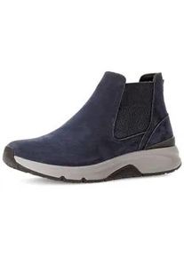 Chelseaboots Gabor "Chelsea Boot", Damen, Gr. 42, blau, Schuhe Chelseaboots