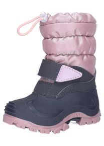 Snowboots Lurchi "Fjonna", M&auml;dchen, Gr. 35, grau (grau, rosa), Synthetik, Textil, Glitzer, Schuhe Snowboots, Snowboots, Warmfutter, Gr&ouml;&szlig;enschablone zum Download