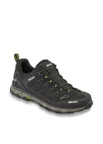 Wanderschuh Meindl "Meindl Lite Trail GTX schwarz/gelb", Herren, Gr. 41, schwarz, Mesh, Veloursleder, unifarben, Schuhe Wanderschuh, GORE-TEX &ndash; Winddicht, wasserdicht und atmungsaktiv