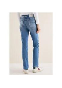Comfort-fit-Jeans Cecil, Damen, Gr. 36, L&auml;nge 34, light blau washed, Jeans, 77% Baumwolle, 20% Polyester, 3% Elasthan, unifarben, kn&ouml;chellang, Jeans, Middle Waist