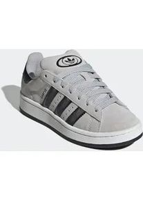 Sneaker Adidas ORIGINALS "CAMPUS 00S F&Uuml;R KINDER", Damen, Gr. 36, grau two, matte silber, core schwarz, Leder, Synthetik, Schuhe Sneaker, f&uuml;r Kinder & Jugendliche