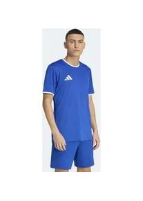 Fu&szlig;balltrikot Adidas PERFORMANCE "ENT26 JSY", Herren, Gr. S, royal blau, wei&szlig;, Obermaterial: 100% Polyester, Rundhals, Trikots Fu&szlig;balltrikot