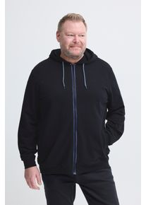 Kapuzensweatshirt Blend "BHJUMA BB PIQUE ZIPP SWEAT", Herren, Gr. XXL, schwarz beauty, Sweatware, Obermaterial: 87% Baumwolle, 13% Polyester, unifarben, regular fit normal, ohne Ausschnitt, Sweatshirts Kapuzensweatshirt, in gro&szlig;en Gr&ouml;&szlig;en