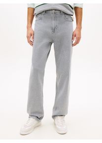 Straight-Jeans Tommy Jeans "OTIS REGULAR", Herren, Gr. 32, L&auml;nge 32, denim grau, Denim/Jeans, Obermaterial: 99% Baumwolle, 1% Elasthan, unifarben, regular fit lang, Jeans Straight-Jeans, Regular fit mit praktischen Taschen