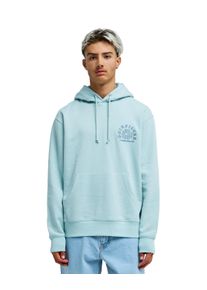 Kapuzensweatshirt Quiksilver "Salt Water Graphic", Herren, Gr. XS, blau haze, Obermaterial: 55% Walkfrottier, 25% Walkfrottier, 20% Microfaser;, Sweatshirts Kapuzensweatshirt