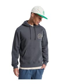 Kapuzensweatshirt Quiksilver "Salt Water Graphic", Herren, Gr. S, iron gate, Obermaterial: 55% Walkfrottier, 25% Walkfrottier, 20% Microfaser;, Sweatshirts Kapuzensweatshirt