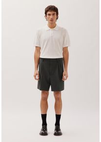 Shorts STUDIO SEIDENSTICKER, Herren, Gr. 46, Normalgr&ouml;&szlig;en, schwarz, 98% Polyester, 2% Elasthan, unifarben, Hosen Shorts