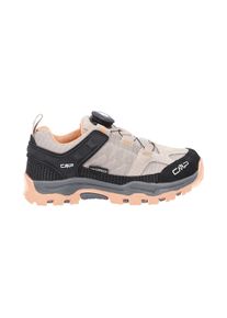 Outdoorschuh CMP "KIDS KIRUNA LOW FITGO TREKKING SHOES WP", Kinder, Gr. 34, sabbia, Leder, Synthetik, Schuhe Outdoorschuh, wasserdicht