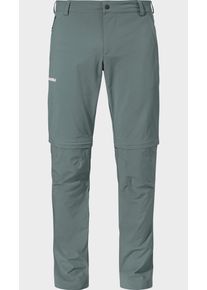 Sch&ouml;ffel Zip-away-Hose SCH&Ouml;FFEL "Pants Folkstone Zip Off", Herren, Gr. 58, Normalgr&ouml;&szlig;en, 9405, grau, Oberstoff: 89% Nylon, 11% Elasthan, Hosen Zip-away-Hose